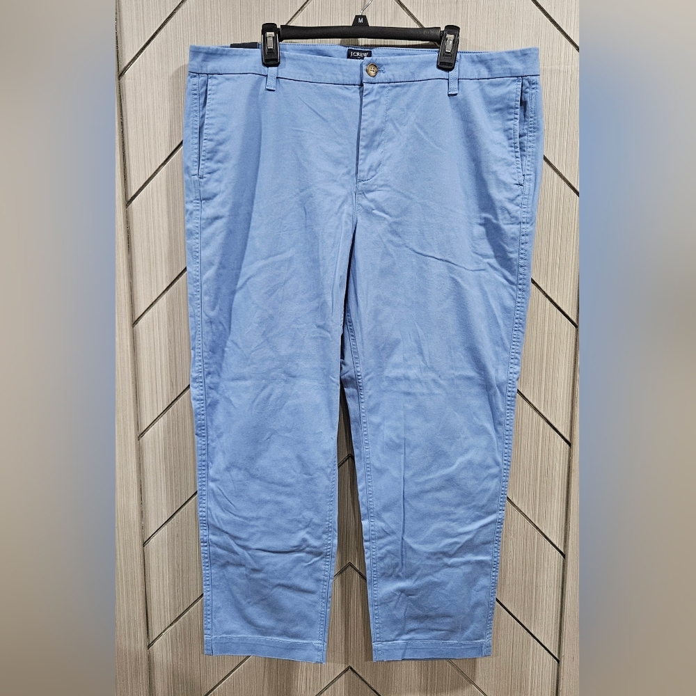 J. Crew Women's Light Blue Trousers